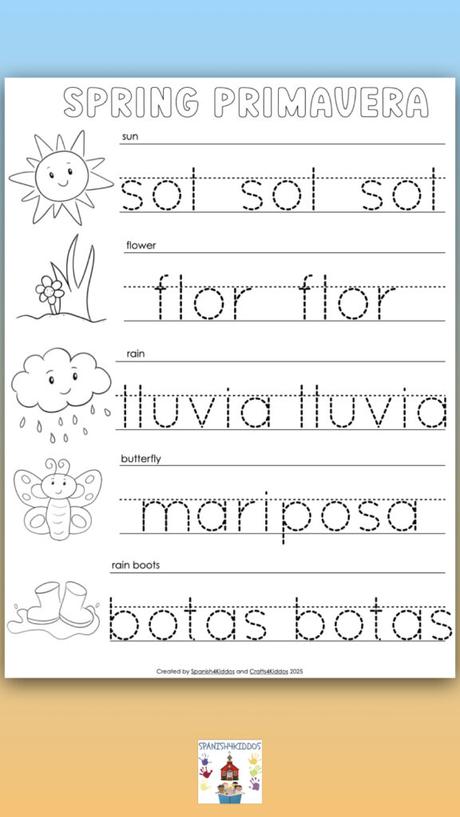 Spanish Lesson: Desert Animals Names and Activities