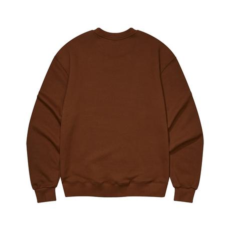 brown sweatshirt