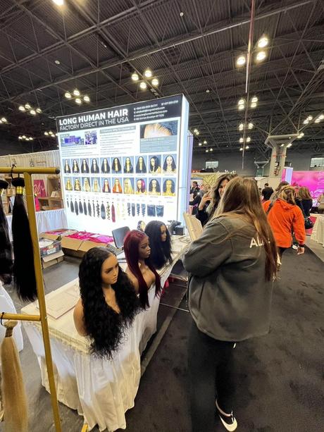 Alipearl at the International Beauty Show New York
