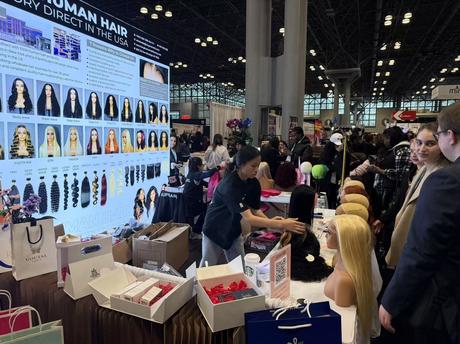 Alipearl at the International Beauty Show New York Alipearl at the International Beauty Show New York