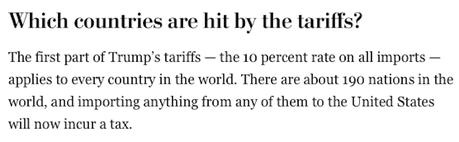 Trump Imposes Tariffs On Every Country In The World (And Some Uninhabited Islands)