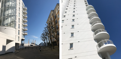 Bricking it near the folly on the foreshore at Cubitt Town, Isle of Dogs Bricking it near the folly on the foreshore at Cubitt Town, Isle of Dogs