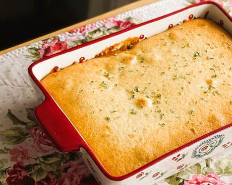 BBQ Chicken Cornbread Casserole BBQ Chicken Cornbread Casserole
