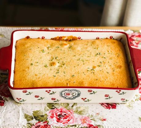 BBQ Chicken Cornbread Casserole BBQ Chicken Cornbread Casserole