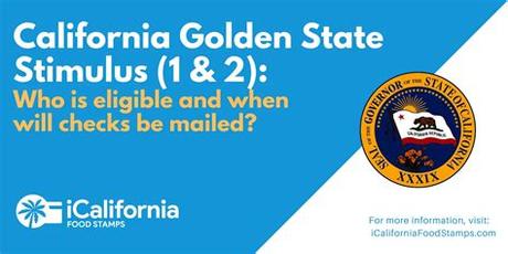 California Stimulus Status