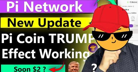 Trump's effect on pi coin has started showing Trump's effect on pi coin has started showing