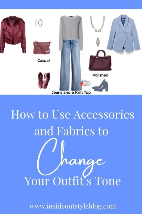 How to Use Accessories and Fabrics to Change Your Outfit's Tone