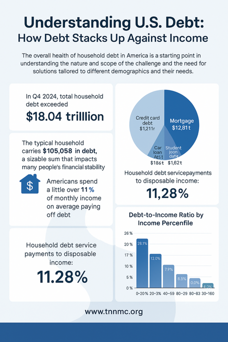 Step-by-step debt management strategies for different income levels How Debt Stacks Up Against Income