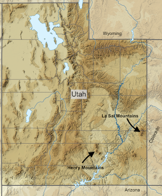 Peculiar Eruptive Mountains on the Colorado Plateau