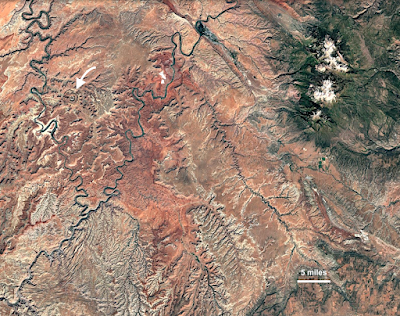 Peculiar Eruptive Mountains on the Colorado Plateau