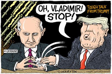 Trump (Very Lightly) Slaps Putin's Hand