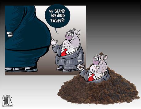 Standing Behind Trump