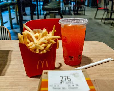 Today's visit to Mickey D's