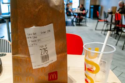 Today's visit to Mickey D's