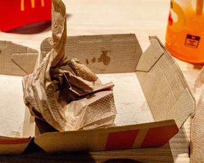 Today's visit to Mickey D's