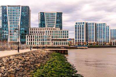Three views of Hoboken