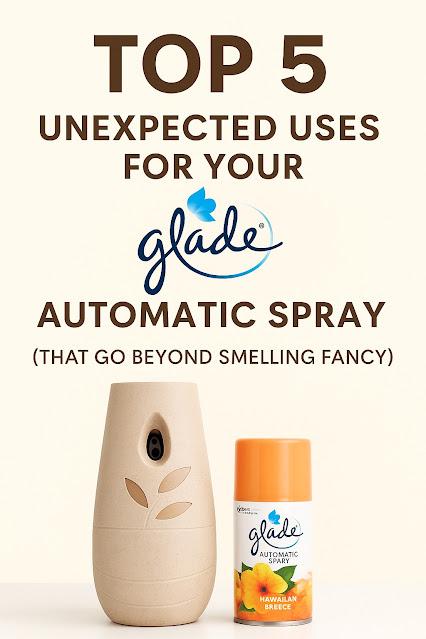 Image:  Glade Automatic Spray Air Freshener 1 Holder + 3 Refills - Hawaiian Breeze