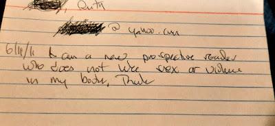 A Prospective Reader A Prospective Reader