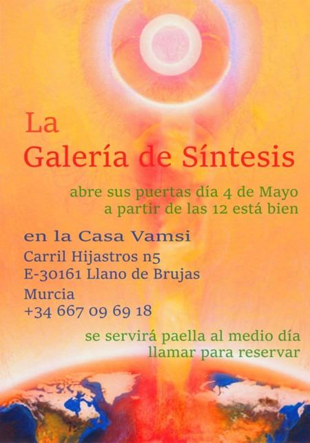 Inauguration of the Galería de Síntesis in Murcia, Spain