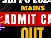 Probationary Officer Mains Admit Card 2025