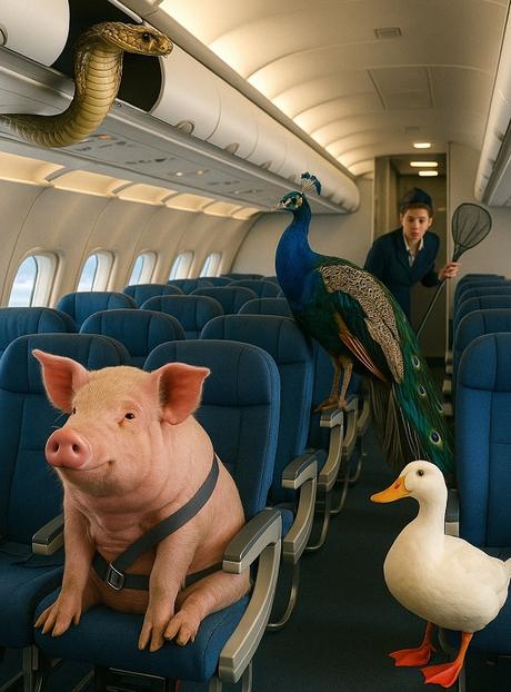 Ten Bizarre Animal Incidents on Commercial Flights
