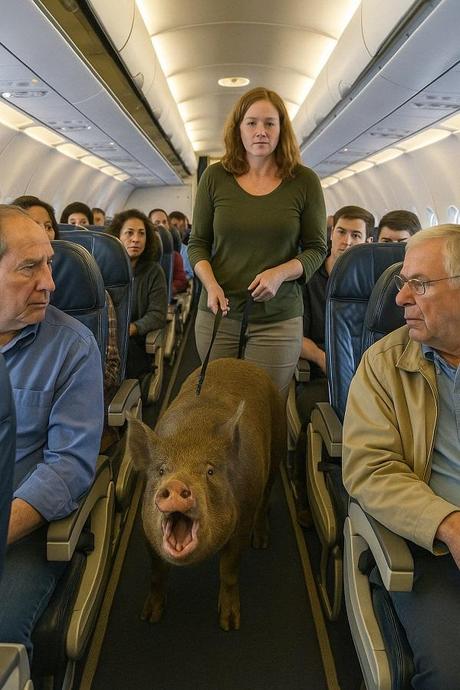 The Disruptive Support Pig on US Airways