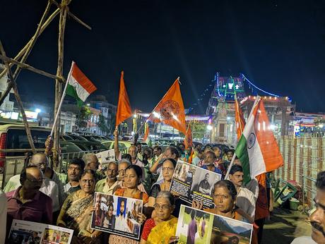 Triplicane paid homage to victims of terror at Pahalgam