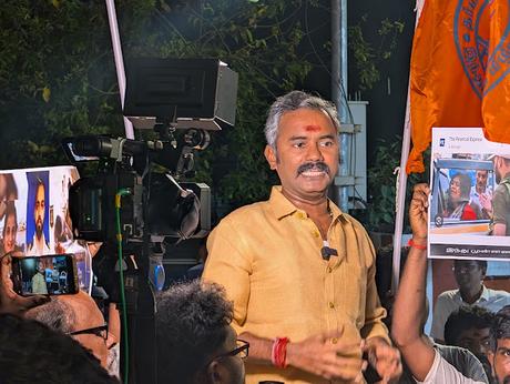 Triplicane paid homage to victims of terror at Pahalgam