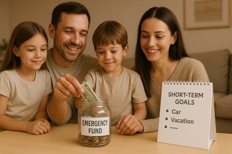 Role of Saving Security for the Short Term