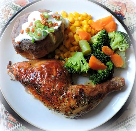 Herb & Garlic Roasted Chicken Legs Herb & Garlic Roasted Chicken Legs