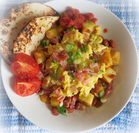 Scrambled Huevos Rancheros Bowl Scrambled Huevos Rancheros Bowl