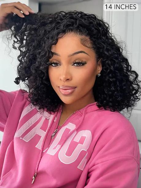 Newest Upgraded 3 in 1 Half Wigs