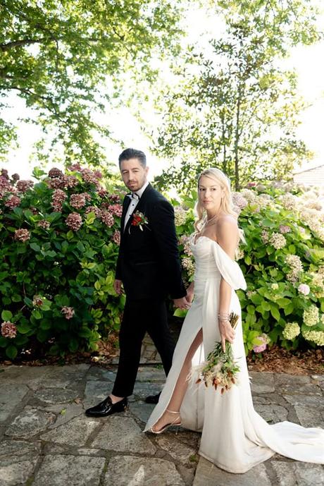 Romantic Summer Wedding Bright Blooms