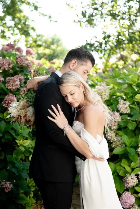 Romantic Summer Wedding Bright Blooms