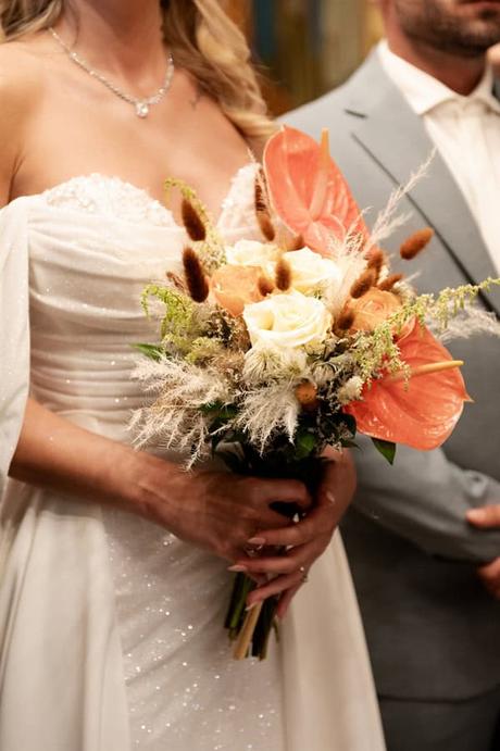 Romantic Summer Wedding Bright Blooms