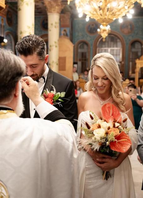 Romantic Summer Wedding Bright Blooms