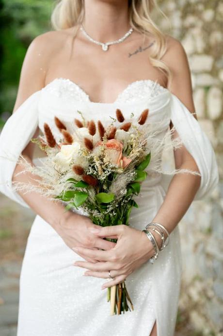 Romantic Summer Wedding Bright Blooms