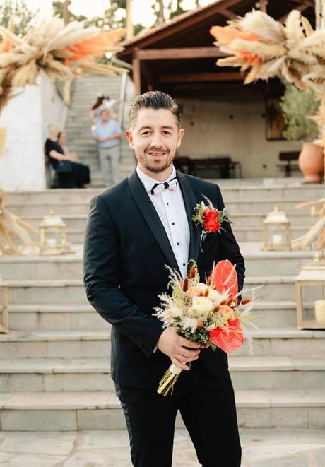 Romantic Summer Wedding Bright Blooms