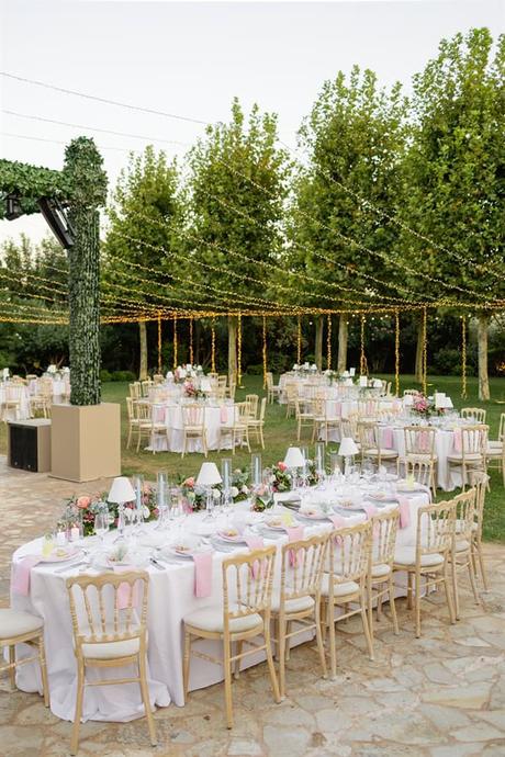 Romantic Summer Wedding F Soft Hues Elegant Details