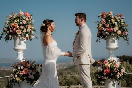 A dreamy summer wedding in Kefalonia with breathtaking views and elegant florals | Stefania & Luke A dreamy summer wedding in Kefalonia with breathtaking views and elegant florals | Stefania & Luke