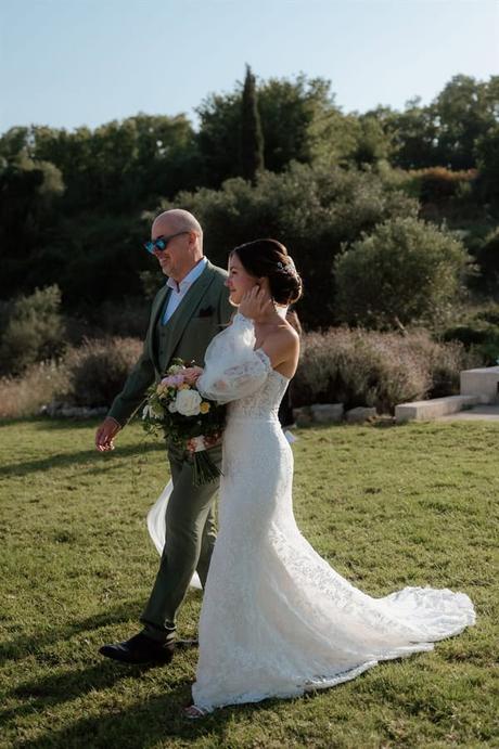 Dreamy Summer Wedding Kefalonia Breathtaking Views Elegant Florals