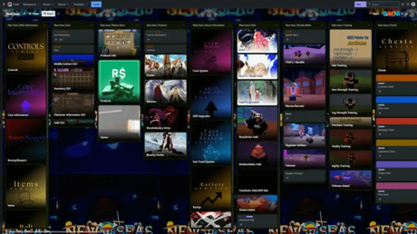 Roblox New Seas Trello