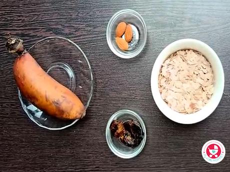 Nutritious Red Banana Poha Porridge for babies