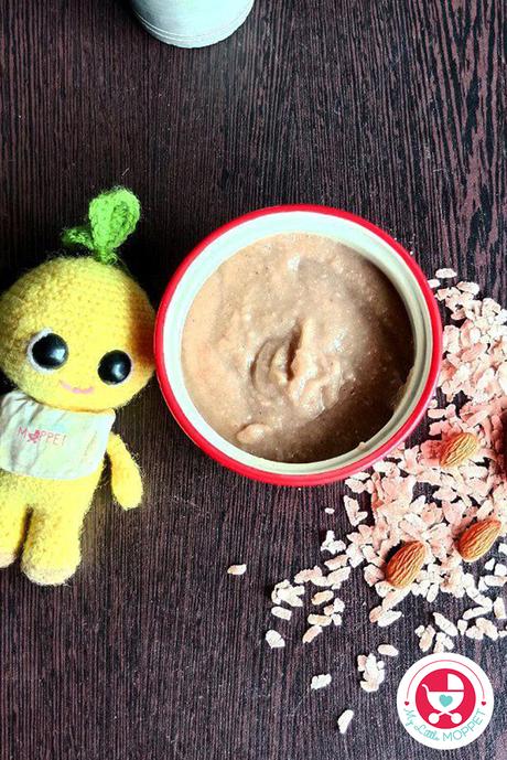 Introducing a wholesome porridge that’s packed with essential nutrients for your little one – Nutritious Red Banana Poha Porridge for babies!