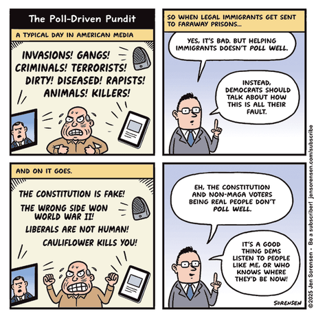 A Typical Day In The American Media