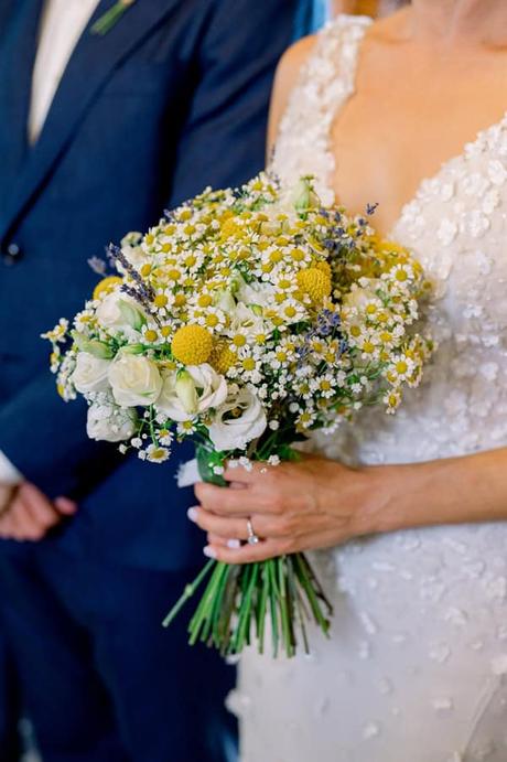 Rustic Wedding Tinos Island Royal Blue Details