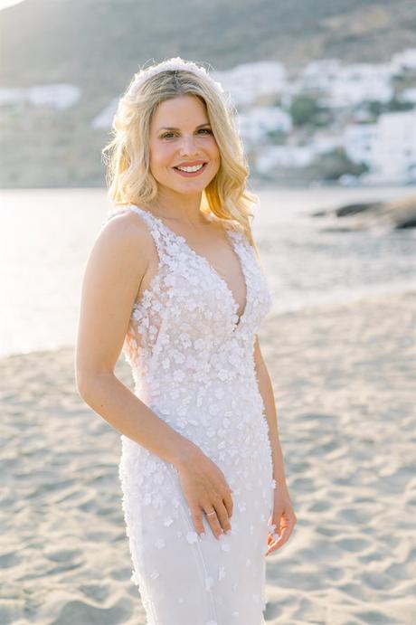 Rustic Wedding Tinos Island Royal Blue Details