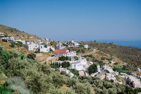Rustic Wedding Tinos Island Royal Blue Details
