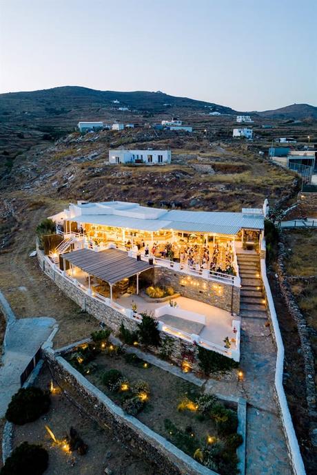 Rustic Wedding Tinos Island Royal Blue Details