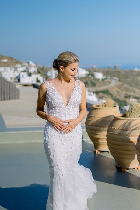 Rustic Wedding Tinos Island Royal Blue Details